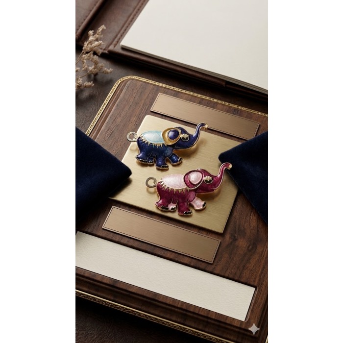 NEV Minimalist Renkli Broş